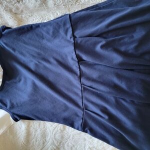 Elegant Navy Blue Dress